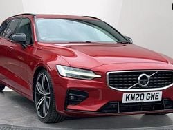 Red Used 2020 Volvo V60 R-Design Estate | £24,175 (Fair price)