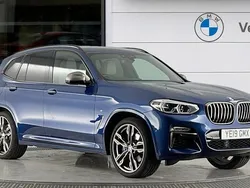 Blue Used 2019 BMW X3 M Sport SUV | £30,909 (Good price)