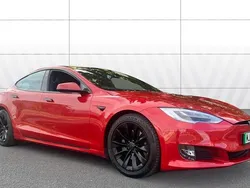 Red Used 2020 Tesla Model S Long Range AWD Sedan | £24,035 (Super price)