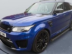 Blue Used 2017 Land Rover Range Rover Sport SVR SUV | £32,995 (Fair price)