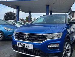 Blue Used 2019 VW T-Roc Design SUV | £14,450 (Fair price)