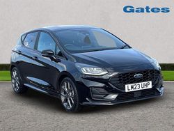 Black Used 2023 Ford Fiesta ST-Line Hatchback | £16,399 (A bit pricey)