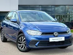 Reef blue metallic Used 2024 VW Polo Life Hatchback | £16,593 (Good price)