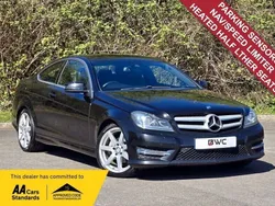 Black Used 2014 Mercedes C250 Sport Edition Coupe | £6,775 (Super price)