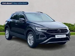 Black New 2025 VW T-Roc Match SUV | £26,371 (Fair price)