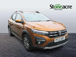 Orange Used 2022 Dacia Sandero Comfort Hatchback | £11,595 (Fair price)