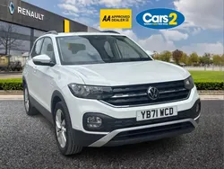 White Used 2022 VW T-Cross SE SUV | £16,995 (Fair price)