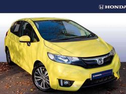Yellow Used 2016 Honda Jazz EX Hatchback | £9,450 (Fair price)