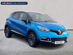 Blue/black Used 2016 Renault Captur Dynamique SUV | £7,427 (Fair price)