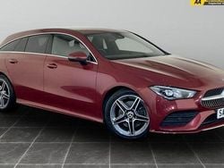Red Used 2022 Mercedes CLA200 Shooting Brake AMG line Estate | £16,995 (Super price)