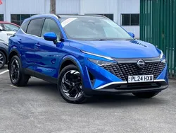 Blue New 2024 Nissan Qashqai N-Connecta SUV | £29,999