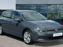 Dolphin grey metallic Used 2021 VW Golf VIII Style Hatchback | £17,596 (Fair price)