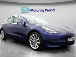 Blue Used 2020 Tesla Model 3 Standard Range Sedan | £14,500 (Good price)