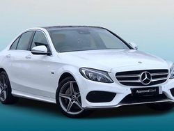 White Used 2018 Mercedes C350e AMG Line Premium Plus Sedan | £14,995 (Expensive)