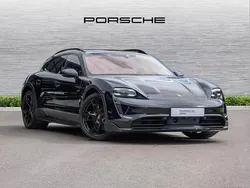 Black Used 2023 Porsche Taycan Cross Turismo Sedan | £71,995