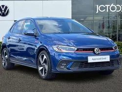 Blue Used 2022 VW Polo GTI Hatchback | £18,550 (Fair price)