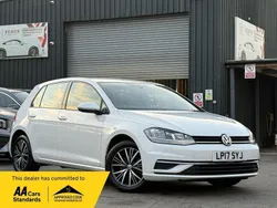 White Used 2017 VW Golf VII SE Hatchback | £9,990 (Fair price)