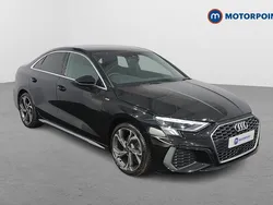Black Used 2022 Audi A3 S-Line Sedan | £19,349 (Good price)