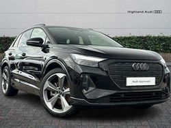 Black Used 2024 Audi Q4 e-tron Black Edition SUV | £38,995 (Fair price)