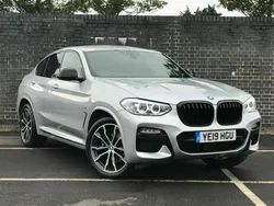 Silver Used 2019 BMW X4 M Sport SUV | £27,950 (Fair price)