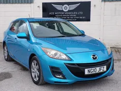 Blue Used 2010 Mazda 3 Hatchback | £1,999 (Expensive)