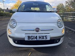 White Used 2014 Fiat 500C Lounge Cabriolet | £4,999 (Fair price)