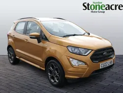 Yellow Used 2022 Ford Ecosport ST-Line SUV | £12,995 (Fair price)