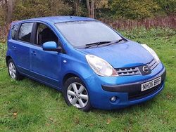 Blue Used 2006 Nissan Note SE MPV | £1,895 (Fair price)