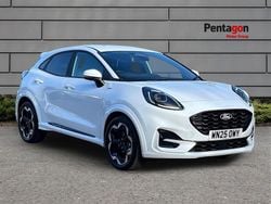 White Used 2025 Ford Puma ST-Line X SUV | £21,995 (A bit pricey)