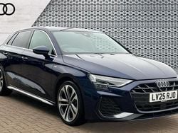 Blue Used 2025 Audi A3 S-Line Hatchback | £28,799 (Fair price)