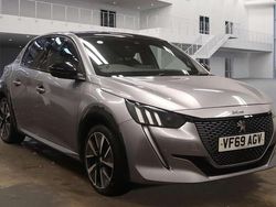 Grey Used 2020 Peugeot e-208 GT-line Hatchback | £10,650 (Fair price)