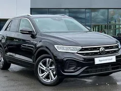 Black Used 2025 VW T-Roc R-line SUV | £30,375 (A bit pricey)