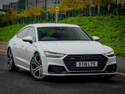 White Used 2018 Audi A7 Sportback S-Line Hatchback | £23,250 (A bit pricey)