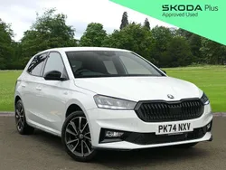 White Used 2024 Skoda Fabia Monte Carlo Hatchback | £18,655 (Expensive)