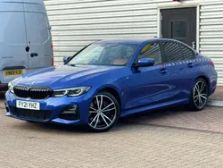 Blue Used 2021 BMW 330e M Sport Sedan | £21,217 (Fair price)