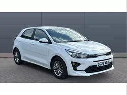 White Used 2022 Kia Rio 2 Hatchback | £13,466 (Fair price)