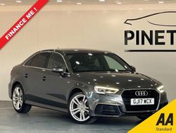 Grey Used 2017 Audi A3 S-Line Sedan | £12,699 (Fair price)