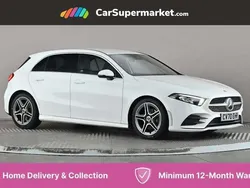 White Used 2020 Mercedes A180 Executive Hatchback | £16,497 (Fair price)
