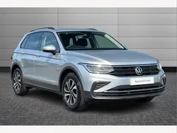 Silver Used 2021 VW Tiguan Active SUV | £18,450 (Fair price)