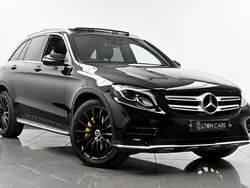 Black Used 2018 Mercedes GLC220 AMG Line Premium Estate | £18,490 (Fair price)