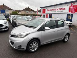 Silver Used 2012 Toyota Yaris Hatchback | £5,995 (Fair price)