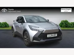 Silver Used 2024 Toyota C-HR Design SUV | £27,638 (Expensive)