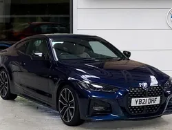 Blue Used 2021 BMW 420 M Sport Coupe | £27,800 (Expensive)