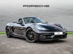 Jet black metallic New 2024 Porsche 718 Boxster GTS | £80,845 (Good price)