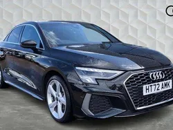 Black Used 2023 Audi A3 S-Line Sedan | £21,750 (Good price)