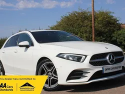 White Used 2019 Mercedes A180 Executive Hatchback | £15,990 (Fair price)