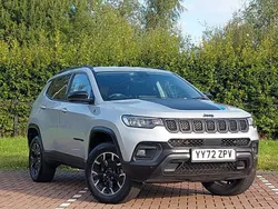 Grey Used 2022 Jeep Compass Trailhawk SUV | £17,498 (A bit pricey)