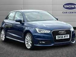 Blue Used 2016 Audi A1 Sportback S-Line Hatchback | £12,599