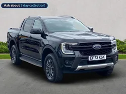 Black Used 2023 Ford Ranger Wildtrack Pickup | £30,000 (Good price)
