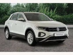 White Used 2022 VW T-Roc Life SUV | £16,990 (Fair price)